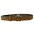 Cintura Chanel CC Turnlock in camoscio Marrone