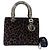 Borsa a tracolla Lady Dior Christian Dior Marrone