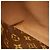 Borsa Tote Louis Vuitton Monogram Totally MM Marrone - vista 20