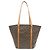 Borsa Shopping Tote Louis Vuitton Monogram Marrone