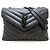 Borsa a tracolla Yves Saint Laurent Lulu Medium Nero