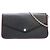 Louis Vuitton Epi Chain Wallet Pochette Felicie Nero Rosa