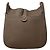 Hermès Borsa a tracolla Hermes Evelyne 2GM Marrone - vista 10