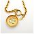 Collana Chanel Coco Mark Circle D'oro - vista 5