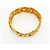Bangles Chanel placcato oro D'oro - vista 3
