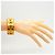 Bangles Chanel placcato oro D'oro - vista 6