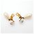 Orecchini a clip Chanel Gold D'oro - vista 10