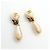 Orecchini a clip Chanel Gold D'oro - vista 2