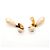 Orecchini a clip Chanel Gold D'oro - vista 3