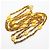 Collana Chanel placcata oro D'oro - vista 3