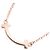 Collana Tiffany & Co. T Smile Mini in oro rosa 18K