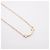 Collana Tiffany & Co. T Smile Mini in oro rosa 18K - vista 2