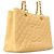 Chanel Matelassé Chain Tote Bag Beige - Ansicht 2