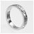 Bulgari Bvlgari B.Zero1 Essential Logo Band 18K White Gold and Diamond Argenté - vue 2