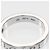 Bulgari Bvlgari B.Zero1 Essential Logo Band 18K White Gold and Diamond Argenté - vue 3