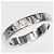Bulgari Bvlgari B.Zero1 Essential Logo Band 18K White Gold and Diamond Argenté - vue 4