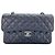 Borsa a spalla piccola Chanel Matelassé in nero - vista 2