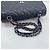 Borsa a spalla piccola Chanel Matelassé in nero - vista 9