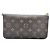 Borsa a tracolla Louis Vuitton Pochette Felicie Marrone - vista 3