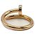 Cartier Juste Gold Band Ring Golden - Ansicht 3