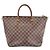 Borsa Louis Vuitton Belmont Marrone - vista 2