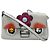Borsa a spalla Micro Bucket Fendi Bianco
