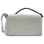 Borsa a spalla Micro Bucket Fendi Bianco - vista 3