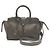 Borsa YVES SAINT LAURENT Downtown Cabas in pelle goffrata Marrone Giallo