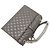 Borsa a tracolla in pelle grigia Yves Saint Laurent Marrone - vista 5
