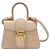 Borsa a tracolla Delvaux Brillant Mini in Rosa