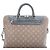 Borsa Louis Vuitton Portedocument Jour NM Marrone - vista 2