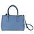 Borsa a spalla/mano Prada Galleria in blu - vista 2