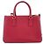 Borsa a tracolla Prada Galleria in rosso - vista 2