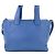 Borsa a tracolla Prada Vitello in blu - vista 2