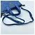 Borsa a tracolla Prada Vitello in blu - vista 8