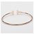 Tiffany & Co. T Wire Oro Rosa 18K con Diamanti D'oro - vista 7
