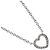Pendente Tiffany & Co. Metro Heart in oro bianco 18K e diamanti Mini Argento