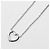 Pendente Tiffany & Co. Metro Heart in oro bianco 18K e diamanti Mini Argento - vista 2