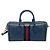 Borsa Boston Gucci Ophidia in Navy Blu navy