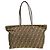 Fendi Zucca Tote Bag braun Canvas