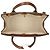 Borsa Tote Gucci GG Small Marrone - vista 6