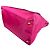 Borsa a tracolla Prada in nylon rosa - vista 5