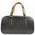 Borsa Louis Vuitton Shelton Monogram Mat Marrone Nero - vista 3