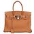 Hermès Borsa Hermes Birkin 30 in pelle Togo marrone D'oro