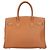 Hermès Borsa Hermes Birkin 30 in pelle Togo marrone D'oro - vista 3
