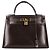 Hermès Borsa Hermes Kelly 28 Marrone Marrone scuro