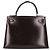 Hermès Borsa Hermes Kelly 28 Marrone Marrone scuro - vista 3