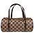 Borsa Louis Vuitton Papillon 26 Damier Marrone