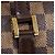 Borsa Louis Vuitton Papillon 26 Damier Marrone - vista 9