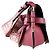 Borsa a tracolla in pelle Loewe Gate Dual Mini Rosa - vista 2